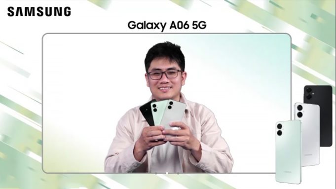 Samsung Galaxy A06 5G dengan layar luas, desain stylish, dan performa gaming terbaik
