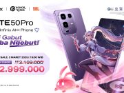Infinix NOTE 50 Series – AI Gaming Phone terbaru dengan layar AMOLED 144Hz dan teknologi AI Smart Resource Management.