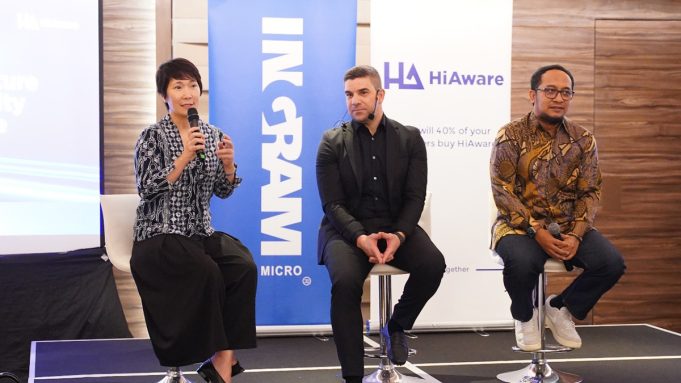 solusi keamanan siber HiAware yang mudah digunakan di berbagai perangkat.