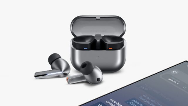 Galaxy Buds3 Series dengan fitur Adaptive Sound dan Interpreter Mode.