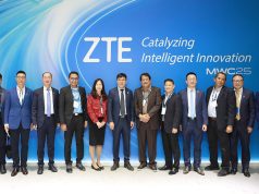 Telkomsel dan ZTE menandatangani MoU di MWC 2025 untuk pengembangan jaringan AI dan 5G-LAN