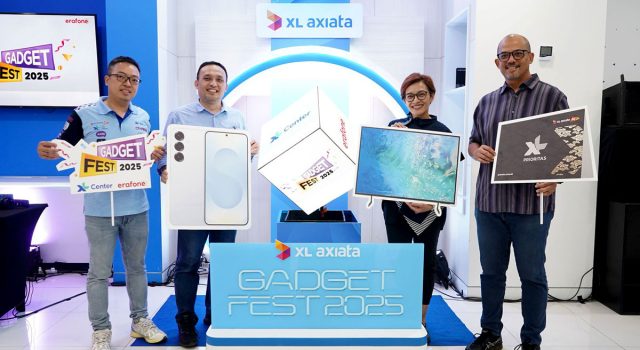 XL Axiata Hadirkan Solusi Digital dengan Penawaran Terbaik Promo Festival Gadget 2025 di XL Center dengan penawaran bundling smartphone dan SmartTV Rp 1