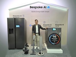 Peralatan rumah tangga Samsung Bespoke AI 2025 tampil elegan dan pintar dengan konektivitas SmartThings.