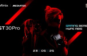 Smartphone Infinix GT 30 Pro dengan desain mecha futuristik dan performa gaming AI terbaik