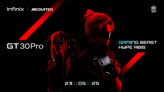 Smartphone Infinix GT 30 Pro dengan desain mecha futuristik dan performa gaming AI terbaik