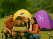menikmati koneksi internet stabil dari IM3 dan Tri selama liburan sekolah