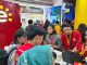 Suasana ramai di booth Erajaya Group di Hall D2 Jakarta Fair 2025