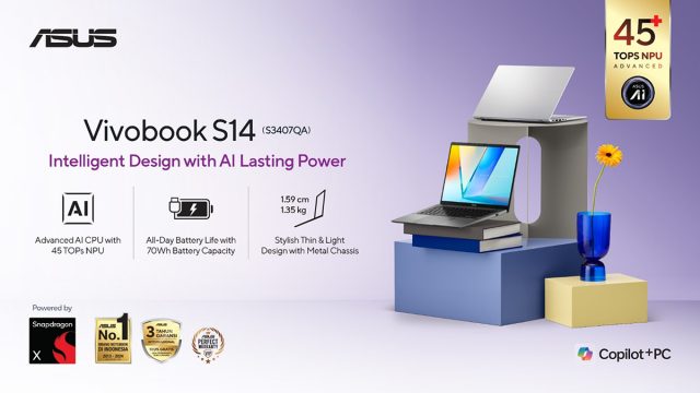 ASUS-Vivobook-S14-(S3407QA)---Rekomendasi-Laptop-untuk-Kerja-Berbasis-AI