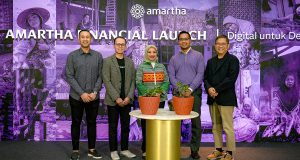 Peluncuran Amartha Financial di Jakarta sebagai transformasi layanan keuangan digital di 50.000 desa.