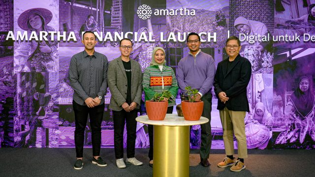Ceremonial-Amartha-Financial Peluncuran Amartha Financial di Jakarta sebagai transformasi layanan keuangan digital di 50.000 desa.