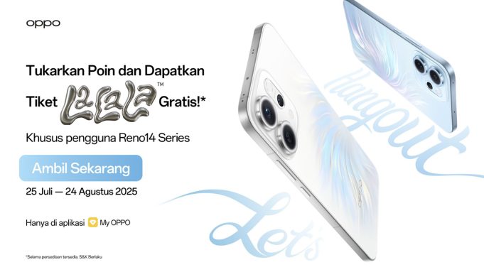 OPPO Reno14 Series Hadir di LaLaLa Festival 2025: Sinergi Teknologi dan Pengalaman Visual Sinematik