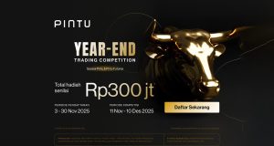 PINTU Tutup Akhir Tahun 2025 dengan Trading Competition Berhadiah Rp300 Juta