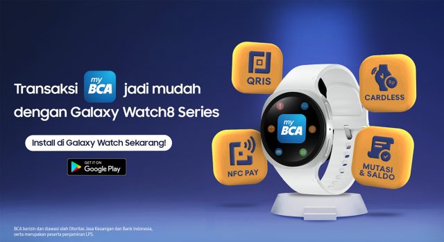Cara Mengaktifkan dan Menggunakan QRIS Tap myBCA di Samsung Galaxy Watch