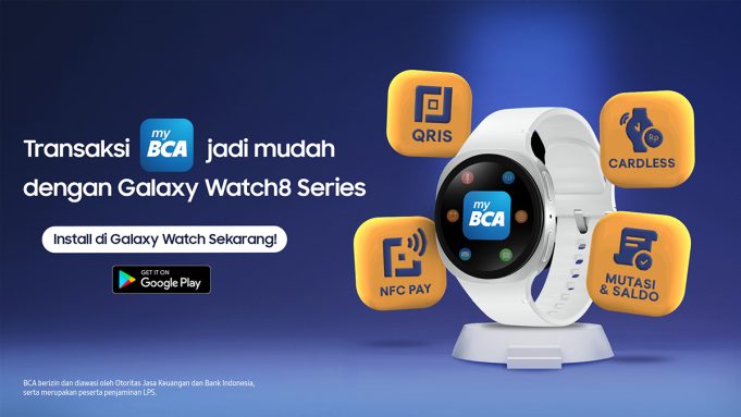 Cara Mengaktifkan dan Menggunakan QRIS Tap myBCA di Samsung Galaxy Watch