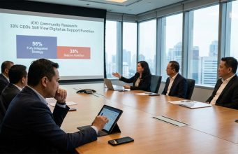 Riset iCIO Community: 33% CEO Masih Anggap Digital Sekadar Fungsi Pendukung