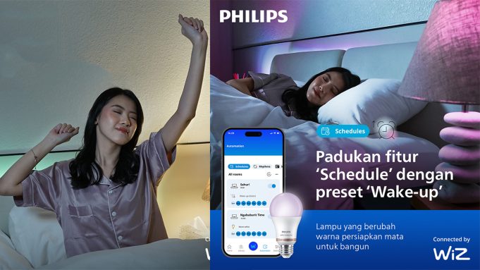 Bangun Sahur Lebih Nyaman dengan Fitur Schedules Philips Smart LED Connected by WiZ