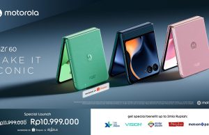Motorola razr 60 Resmi Dijual di Indonesia, Foldable Stylish dengan AI dan Kamera Kreator