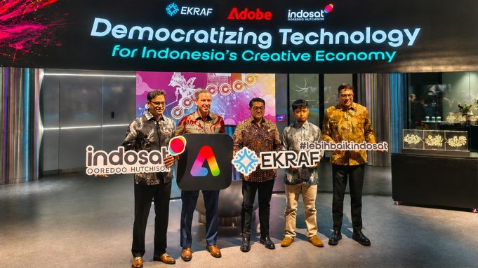 Kemenekraf, Indosat, dan Adobe Kolaborasi Dorong Ekonomi Kreatif Indonesia Lewat AI dan Monetisasi Kreator
