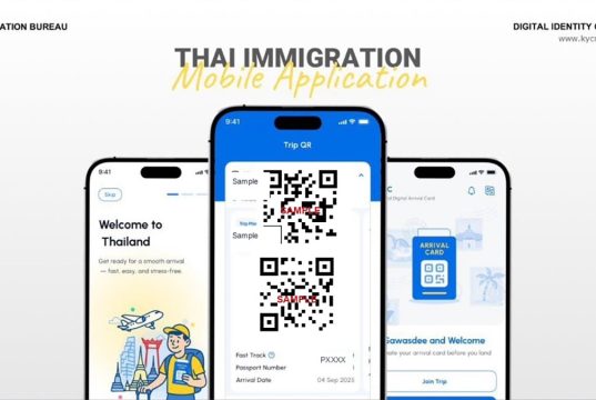 Aplikasi Thailand Immigration Management System (THIM) berbasis AWS yang memodernisasi layanan imigrasi Thailand dan mempercepat proses kedatangan wisatawan internasional.