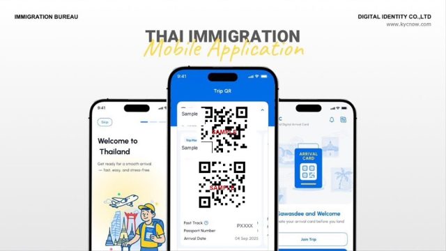 Aplikasi Thailand Immigration Management System (THIM) berbasis AWS yang memodernisasi layanan imigrasi Thailand dan mempercepat proses kedatangan wisatawan internasional.