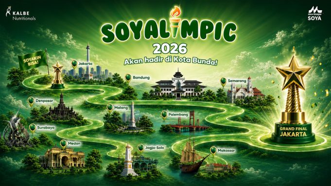 Sambut Hari Anak Nasional, Lebih dari 3.000 Anak Ramaikan Soyalympic 2026 Morinaga Soya