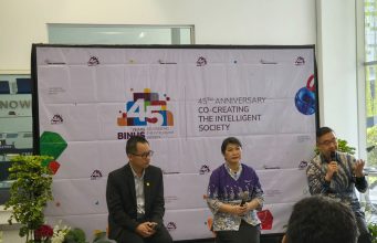 BINUS University Rayakan 45 Tahun dengan Membawa Indonesia ke Panggung Pendidikan Tinggi Global