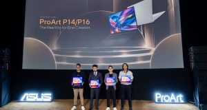 ASUS ProArt P14 dan P16 Resmi di Indonesia, Laptop AI Lokal dengan Unified Memory hingga 128GB Peluncuran ASUS ProArt P14 dan P16 di Indonesia dengan presentasi laptop kreator profesional berbasis NVIDIA RTX Spark untuk AI lokal.